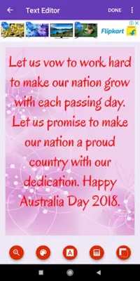 Australia Day Greeting, Photo android App screenshot 2