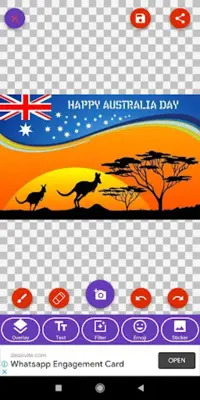 Australia Day Greeting, Photo android App screenshot 6